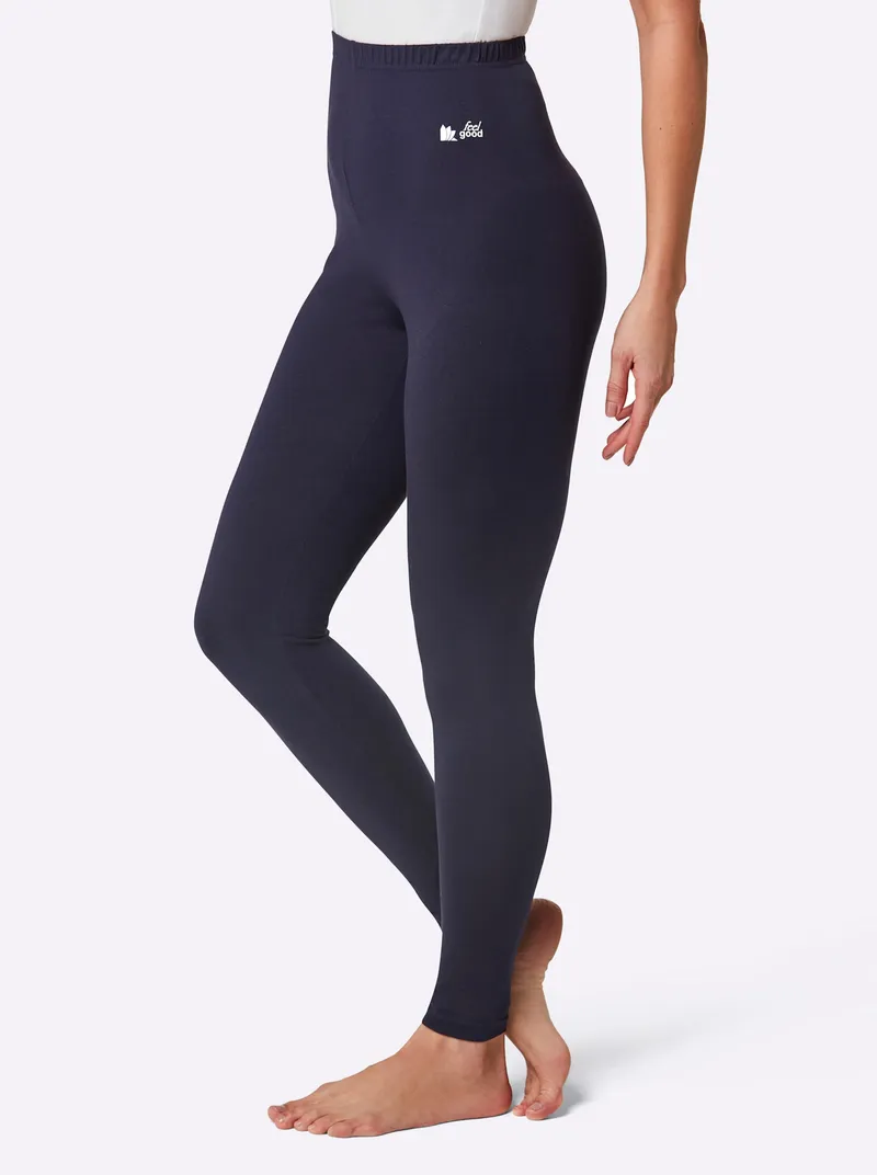 feel good Leggings marine, Marine, – Produktbild 2 von 3