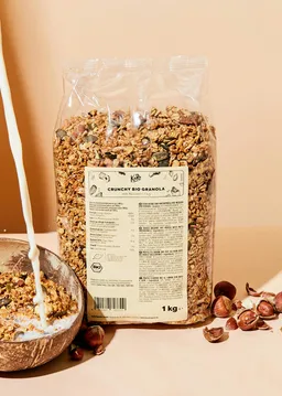 KoRo Crunchy Bio Granola mit Nüssen 1 kg – Produktbild 1 von 1