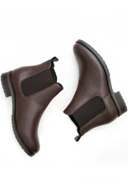Will's Vegan Store Will's Vegan Store Damen vegan Chelsea Boots Luxury Smart Dunkelbraun – Produktbild 1 von 1