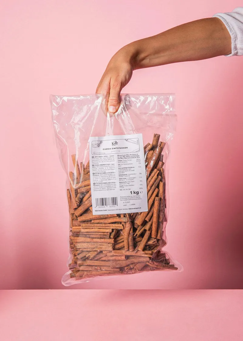 KoRo Cassia Zimtstangen 1 kg – Produktbild 5 von 5