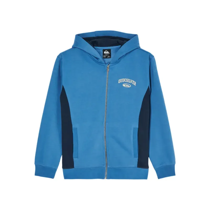 Quiksilver Kinder Kapuzenpullover mit Reißverschluss Quiksilver No Teacher, Bleu, – Produktbild 1 von 1
