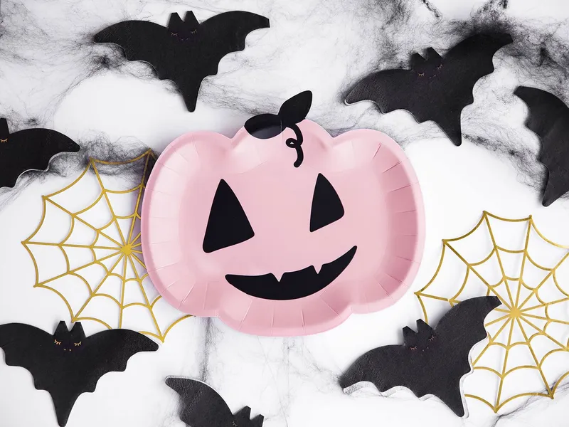 partydeco Papierserviette, Servietten Fledermaus 16x9cm 20 Stück, Schwarz, – Produktbild 4 von 5
