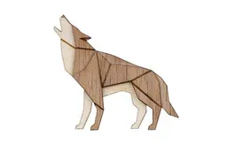 BeWooden BeWooden Holzbrosche Walking Wolf – Produktbild 1 von 1