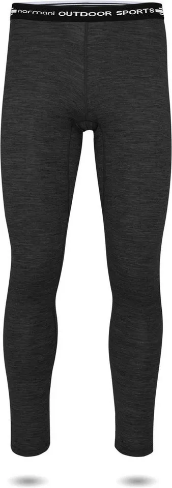 normani Thermounterhose Herren Merino Unterhose Sydney Thermounterwäsche Funktionshose Lang Baselayer Leggins Ski-Winterhose, Braun, – Produktbild 2 von 4