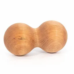 rollholz rollholz Doppelkugel XL - Faszientraining und Eigenmassage – Produktbild 1 von 1