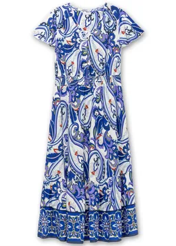 sheego by Joe Browns Maxikleid offwhite-gemustert – Produktbild 1 von 1