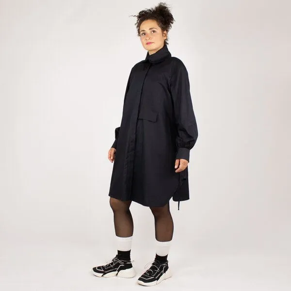 keijn keijn Hemdbluse NOBUO Dark – Produktbild 2 von 2