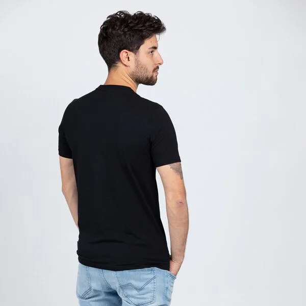Lexi&Bö Lexi&Bö Herren Basic T-Shirt, Schwarz, – Produktbild 2 von 4