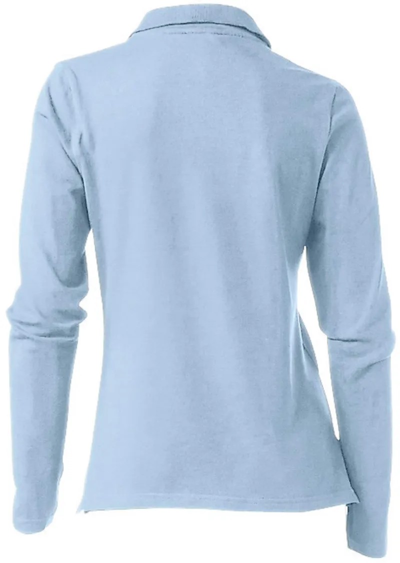 heine Langarm-Poloshirt bleu, Bleu, – Produktbild 2 von 2