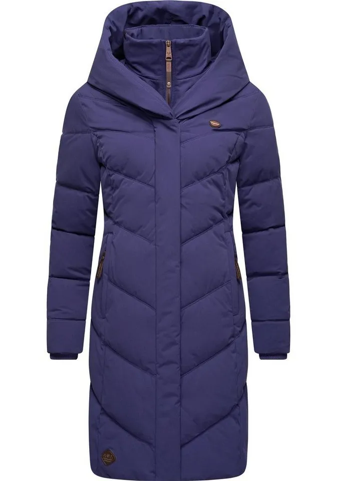 ragwear ragwear Steppmantel Natalka stylischer, gesteppter Winterparka mit gefütterter Kapuze, Lila, – Produktbild 2 von 3