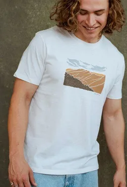 Kultgut Kultgut NEW Upcycling Generation- Artdesign - Bioshirt /Smokey Mountain – Produktbild 1 von 1
