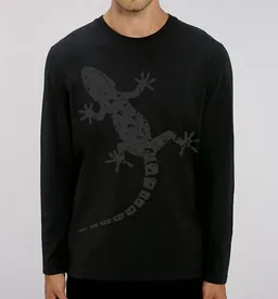 Picopoc Picopoc Gecko Langarm T-Shirt für Männer – Produktbild 1 von 1