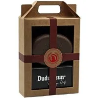Spa Vivent Spa Vivent Geschenkset Dudu Osun Seife mit plastikfreier Seifendose, Kokosbraun, – Produktbild 1 von 1