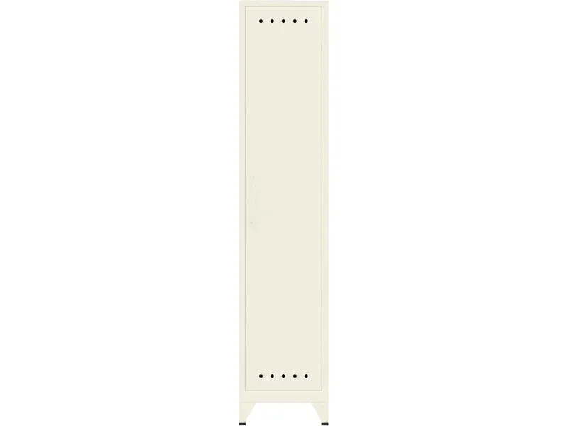 Bisley Bisley Spind "Fern Locker" 3 Fachböden, B38xT51xH180cm, verkehrsweiß – Produktbild 1 von 1