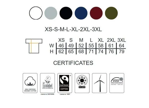 Neutral Neutral® Unisex Jersey (T-Shirt Stoff) College Hoodie Hoody Kapuzenpullover Sweatjacke, Bordeaux, – Produktbild 3 von 5