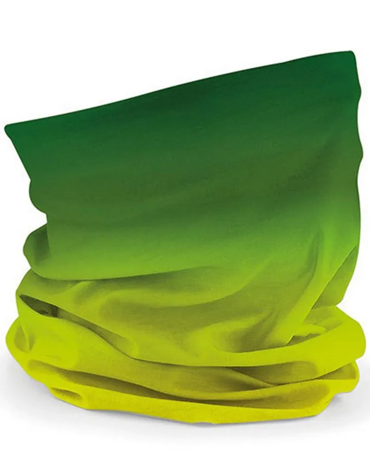 Beechfield Beechfield Multifunktionstuch Schlauchschal Morf Neckwarmer für Sport und Freizeit, (Spar Set, 2er Pack), Atmungsaktives Gewebe, Grün, – Produktbild 2 von 2