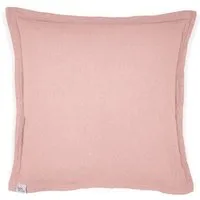 Hutch Putch Hutch&Putch Musselin Sofakissenbezug - Kissenbezug - Zierkissen - aus 100% Bio-Baumwolle - Handmade in Germany, Blush, – Produktbild 1 von 1