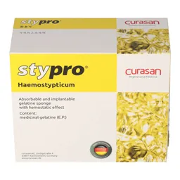 P. J. Dahlhausen STYPRO Gelatineschwamm Cubus 10x10x10 mm 30 St Schwämme – Produktbild 1 von 1