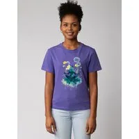 watapparel watapparel T-Shirt Frauen Yoga & Meditation, Purple love, – Produktbild 1 von 1