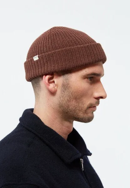 Givn Berlin Givn Berlin Beanie GBCHRISTOF aus Bio-Baumwolle, Burned brown, – Produktbild 3 von 3