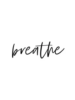 Photocircle Photocircle Poster / Leinwandbild - Breathe No4 – Produktbild 1 von 1
