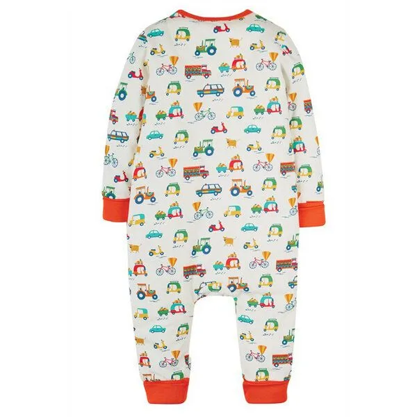Frugi Frugi Strampler Autos Toot Toot – Produktbild 2 von 2