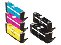 Memo memo Tintenpatronen ersetzt Canon PGI-550XLBK, CLI-551XLBK/C/M/Y, 5er-Set – Produktbild 1 von 1