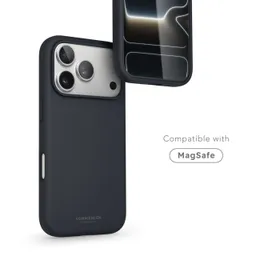 VONMÄHLEN Vonmählen Soft Silikon Case für iPhone 17 Pro Max Navy – Produktbild 1 von 1