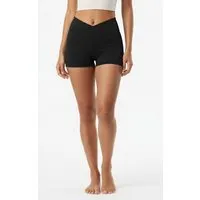 Yoga Hero Yoga Hero Shorts Schwarz V-Cross aus ECONYL – Produktbild 1 von 1
