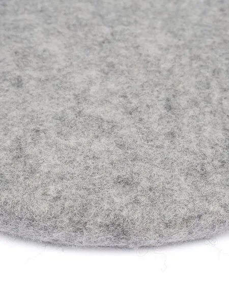 myfelt myfelt Flachfilz Sitzauflage (⌀ 36 cm, 36 x 36 cm), Grau (luis) meliert (carl), – Produktbild 3 von 4