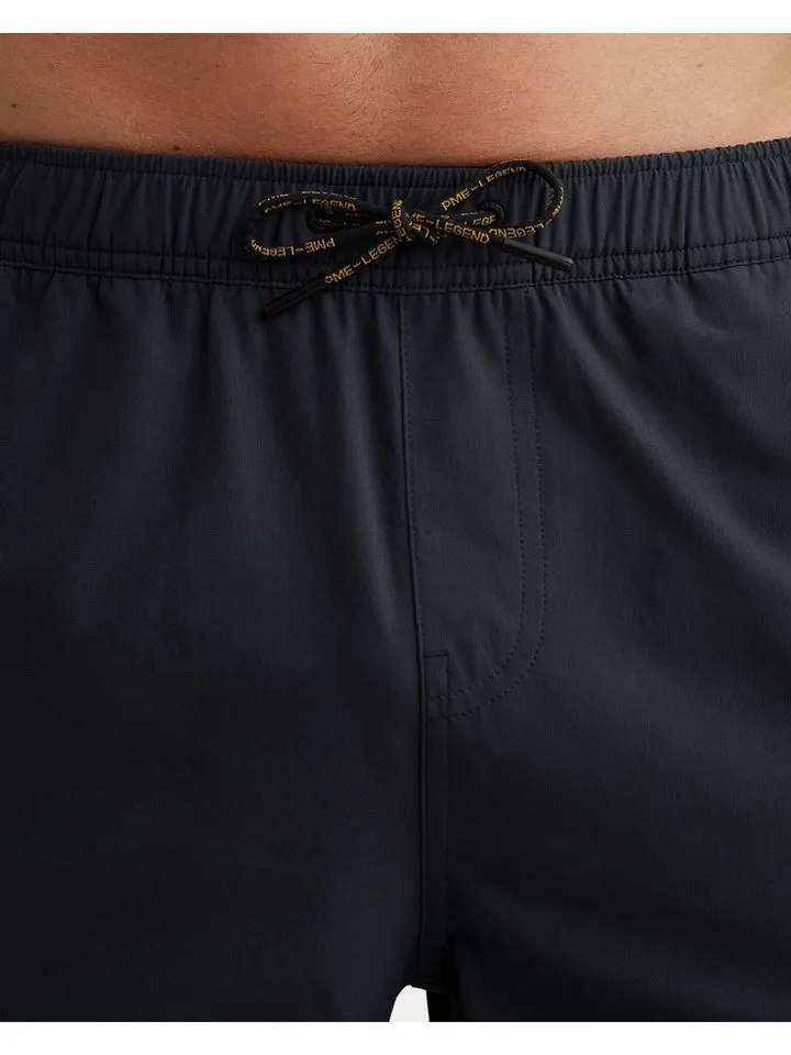 PME Legend PME Legend Badeshorts AIRFRAME SWIMSHORTS BIG LOGO PRINT, Blau, – Produktbild 4 von 5