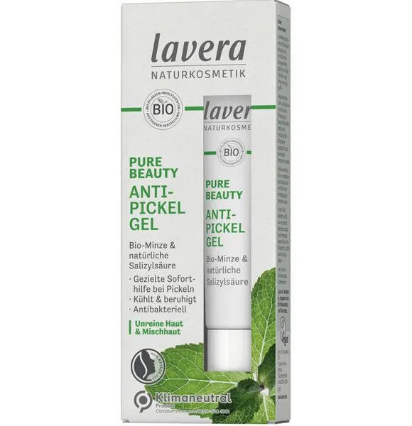 lavera Lavera Anti-Pickel Gel Bio-Minze 15 ml – Produktbild 1 von 1