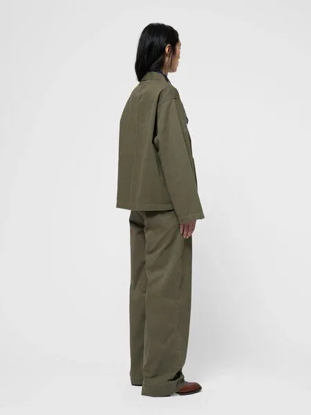 Nudie Jeans Nudie Jeans Bibbi Workwear Jacket Olive – Produktbild 2 von 4