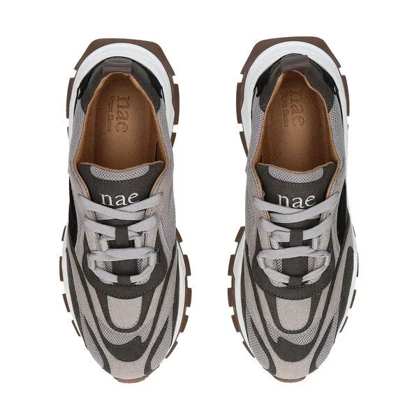 Nae Vegan Shoes Nae Vegan Shoes NAE Hanoi | Vegane Sneakers, Grey, – Produktbild 3 von 4