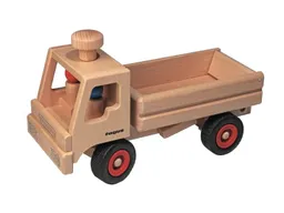 Fagus Fagus LKW-Kipper aus massivem Buchenholz 33 cm Spielzeug Holz Lastwagen – Produktbild 1 von 1