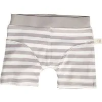HANS NATUR Jungen Boxershorts Bio-Baumwolle grau-off white Gr.110/116 – Produktbild 1 von 1
