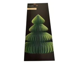 Decoris season decorations Künstlicher Weihnachtsbaum Decoris Weihnachtsbaum Wabenpapier Faltbar Grün H.60cm Ø.48cm 1 Stk – Produktbild 1 von 1