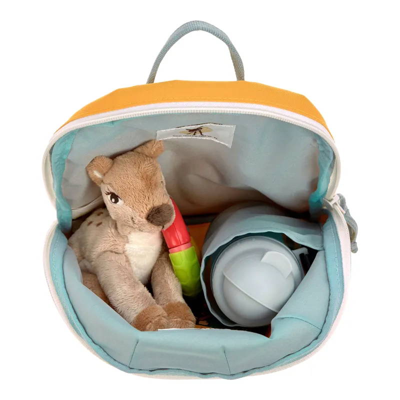 Lässig Lässig Kinderrucksack About Friends, Lion, PETA-approved vegan, Gelb, – Produktbild 7 von 8