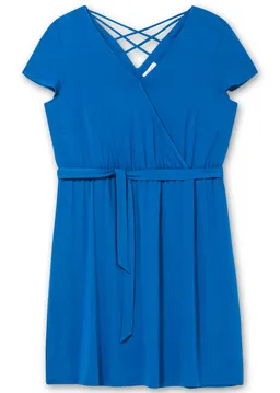 sheego Jerseykleid kobaltblau – Produktbild 1 von 1
