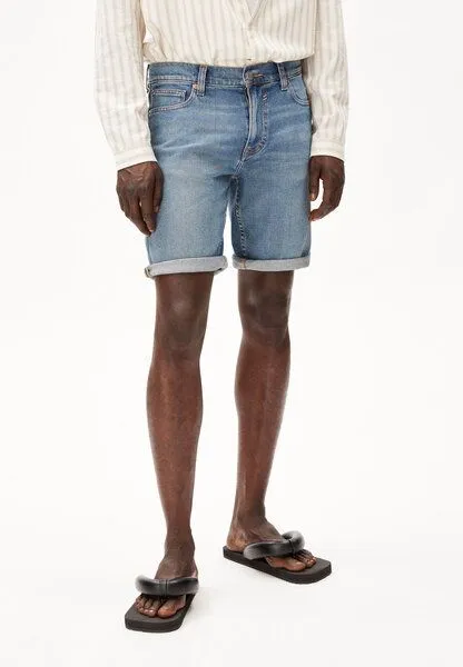ARMEDANGELS ARMEDANGELS NAAILO - Herren Jeans Shorts aus Bio-Baumwoll Mix, Blue, – Produktbild 1 von 4