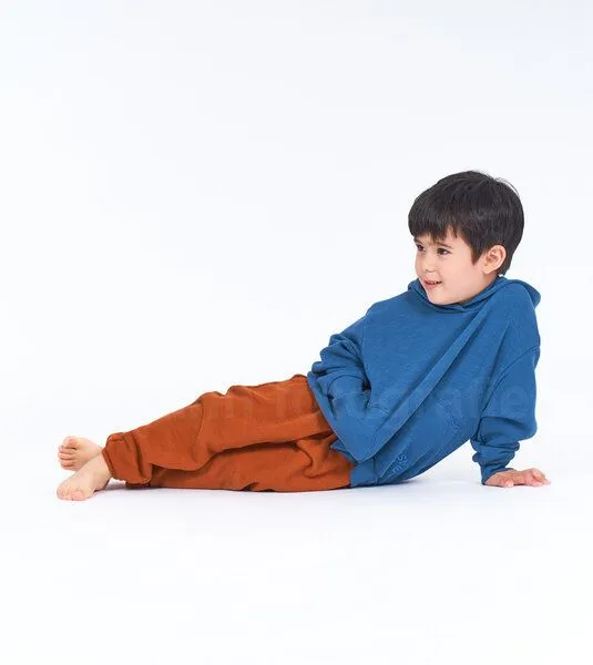 Sense Organics & friends in cooperation with GARY MASH Sense Organics & friends in cooperation with GARY MASH Bequeme Kinder Sweathose aus Biobaumwolle, Braun, – Produktbild 4 von 4