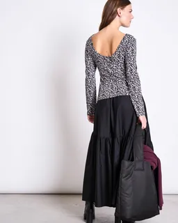 JAN N JUNE JAN 'N JUNE Damen vegan Langarm Ballerina Leon Leo Print – Produktbild 1 von 1
