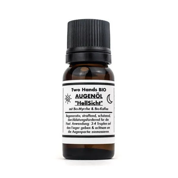 Two Hands BIO Two Hands BIO Augenöl „HellSicht“ mit Bio-Myrrhe & Bio-Kaffee - Bio-Vegan – Produktbild 1 von 1