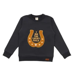 Walkiddy Bio-Baumwoll-Sweatshirt Baby Anthrazit Shire Horses Walkiddy GOTS-zertifiziert umweltfreundlich elastisch und bequem – Produktbild 1 von 1