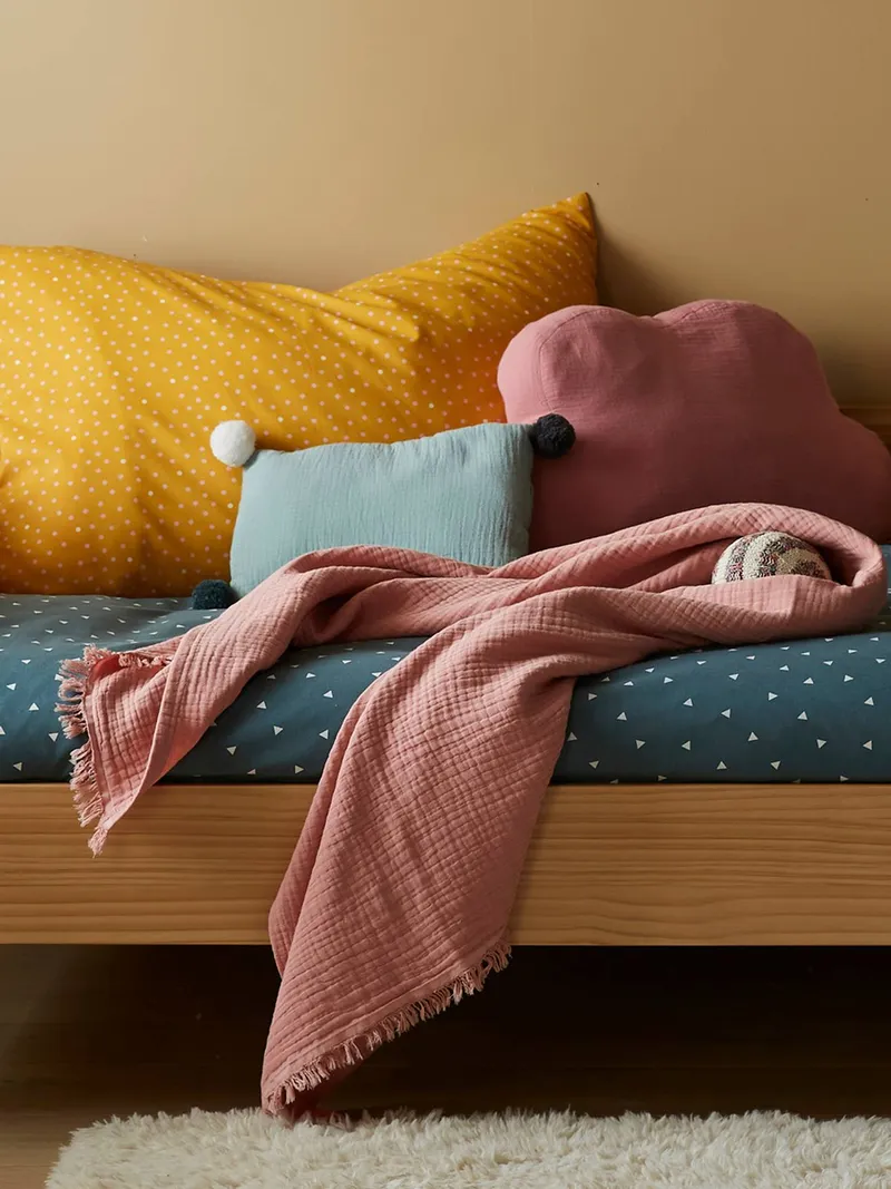 Vertbaudet Babydecke, Rosa, – Produktbild 2 von 4