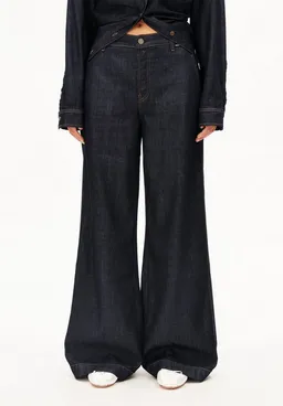 ARMEDANGELS ARMEDANGELS Stoffhose ASTRAEAAS Hose aus Baumwoll-Lyocell-Mix (Mid waist, Loose Fit) – Produktbild 1 von 1