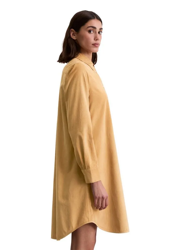 Marc O'Polo Marc O'Polo Hemdblusenkleid aus Feincord, Braun, – Produktbild 2 von 5