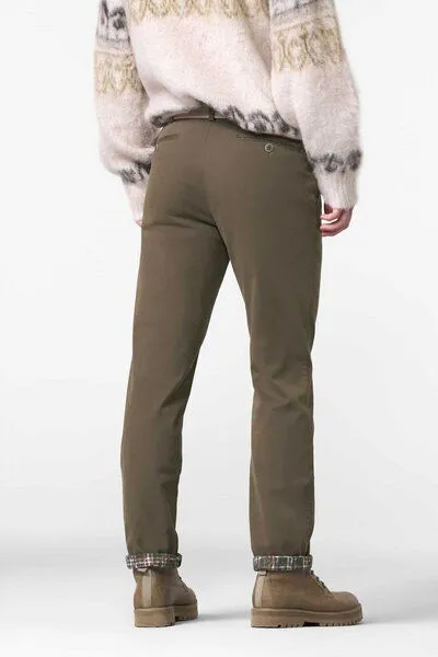 Meyer MEYER Thermohose aus BIO-Baumwoll-Twill, Braun (mokka), – Produktbild 2 von 4