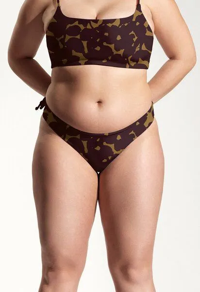 Oy Oy Surf Bikini Hose „Tope“, Hibiskus print, – Produktbild 2 von 4