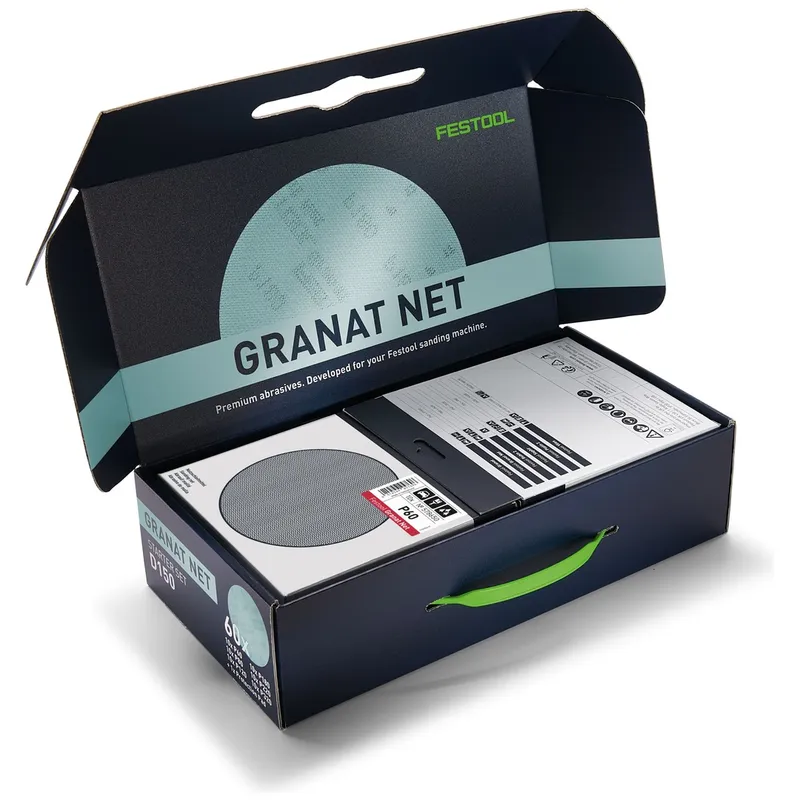 FESTOOL Festool Netzschleifmittel Granat Net D150 GR NET-Set Netzschleifmittel Granat Net – Produktbild 1 von 1